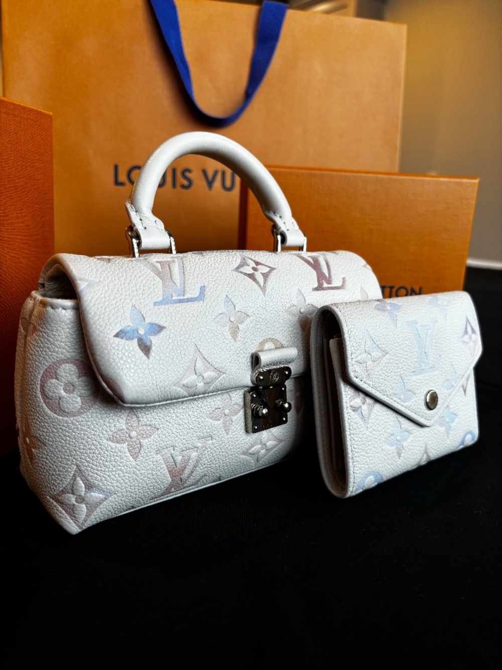 Louis Vuitton Dream Beige Set | Nano Madeleine + Victorine Wallet
